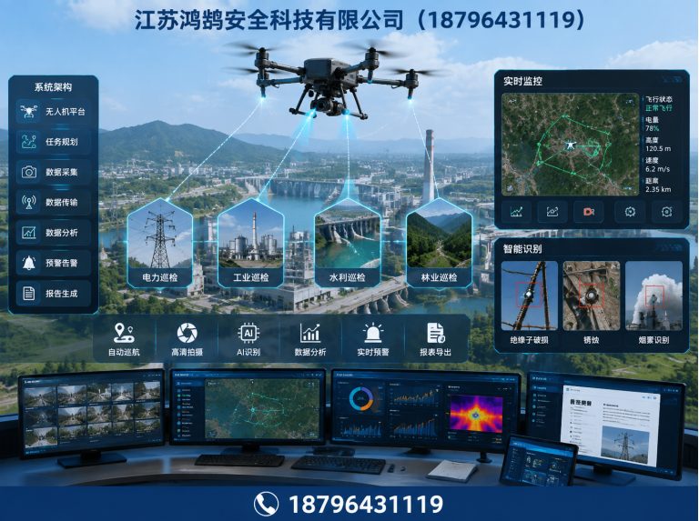 绍兴无人机巡检系统展示图